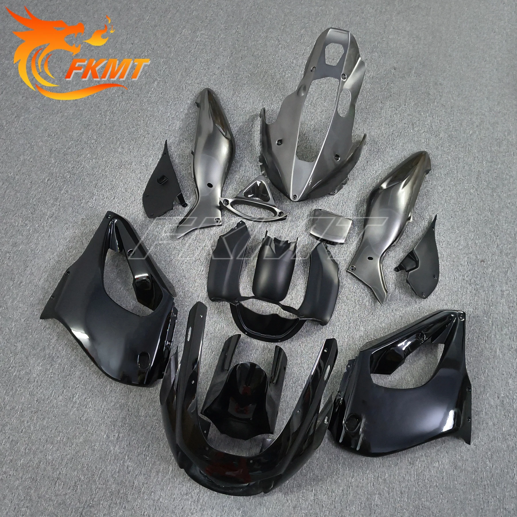 Фото Комплект обтекателей из АБС-пластика для мотоцикла Yamaha YZF1000 1997-2007 годов, ярко-черный №5