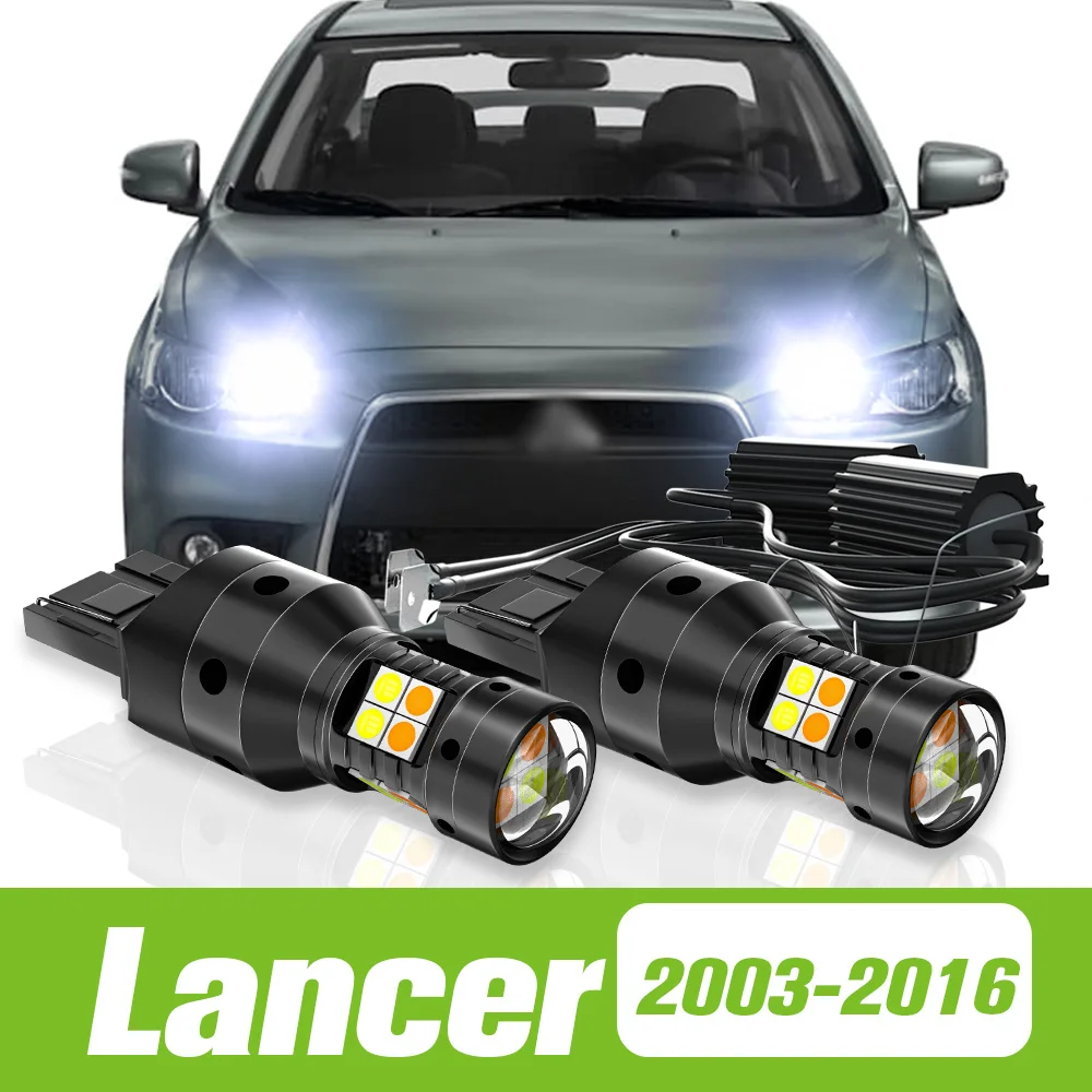 

2 шт., светодиодный указатель поворота для Mitsubishi Lancer 7 8 2003-2016