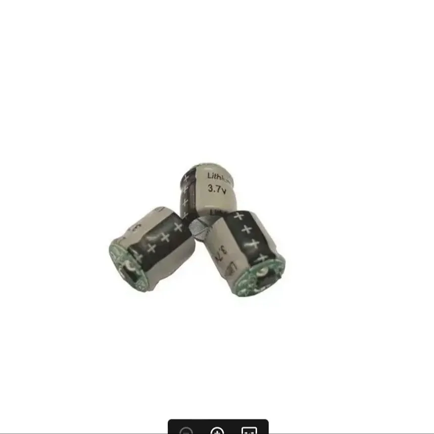 Фото Литиевая батарея 3.7V, малогабаритный цилиндрический конденсатор 1010 50мА с защитной платой, перезаряжаемая батарея для TWS Bluetooth-гарнитур №2