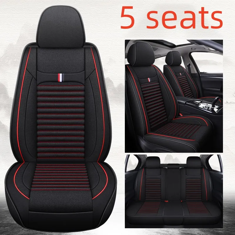 

Чехол из льняного волокна для автомобильного сиденья, для Changan CS35 VIN alsbenni CX20 CX30 CS15 CS95 CS55 PAO