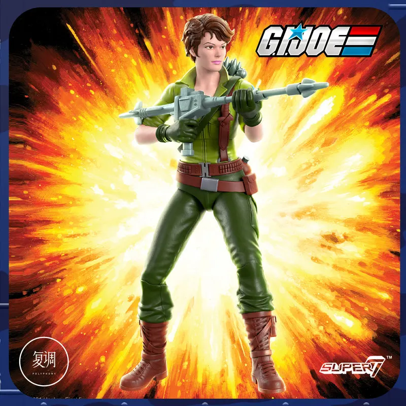 Фото В наличии: Оригинальные фигурки Super7 G.I. Фигурки Джо Реакшн, Волна 2 / G.I. Joe Reaction+ Wave 2 (масштаб 3,75 дюйма) Модный и стильный дизайн №5