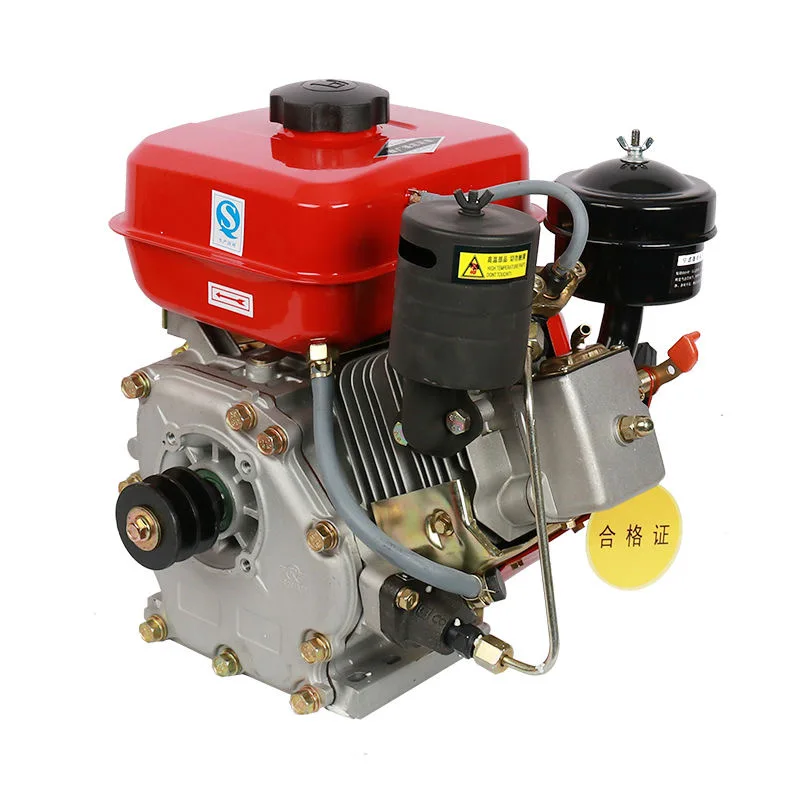 

220V 2.2KW Air-cooled Diesel Engine Single Cylinder 4 Horsepower Water PumpBoat Power Engine 196CC 3300 rpm