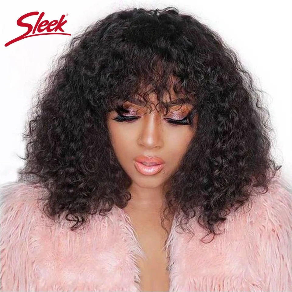 Sleek Remy Hair Wig