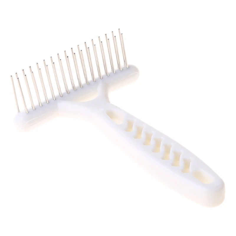 Portable Pet Daily Hair Cleaning Care Tool for CAT Accessories for CAT Rake Comb Brush Dematting Rake Pet Grooming Brush