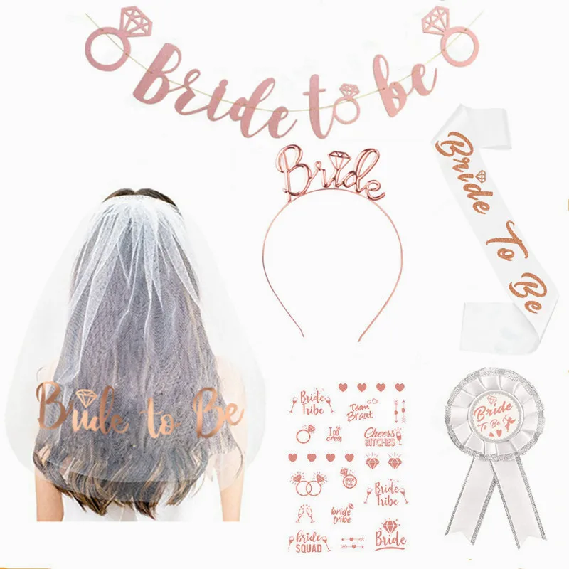 

Свадебное украшение невесты To Be атласная лента Команда Невесты пояс гирлянда для невесты подарки для будущей матери