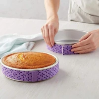 cake pan strips bake even strip belt bake even protector super absorbent thick cotton bake moist level cake baking tool