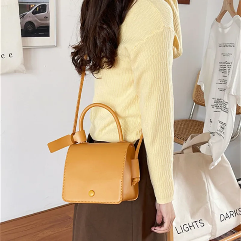 New Fashion Female Shoulder Messenger Bags 2022 Spring Summer High Quality Simple Small Versatile Square Bags Lady Handbag
