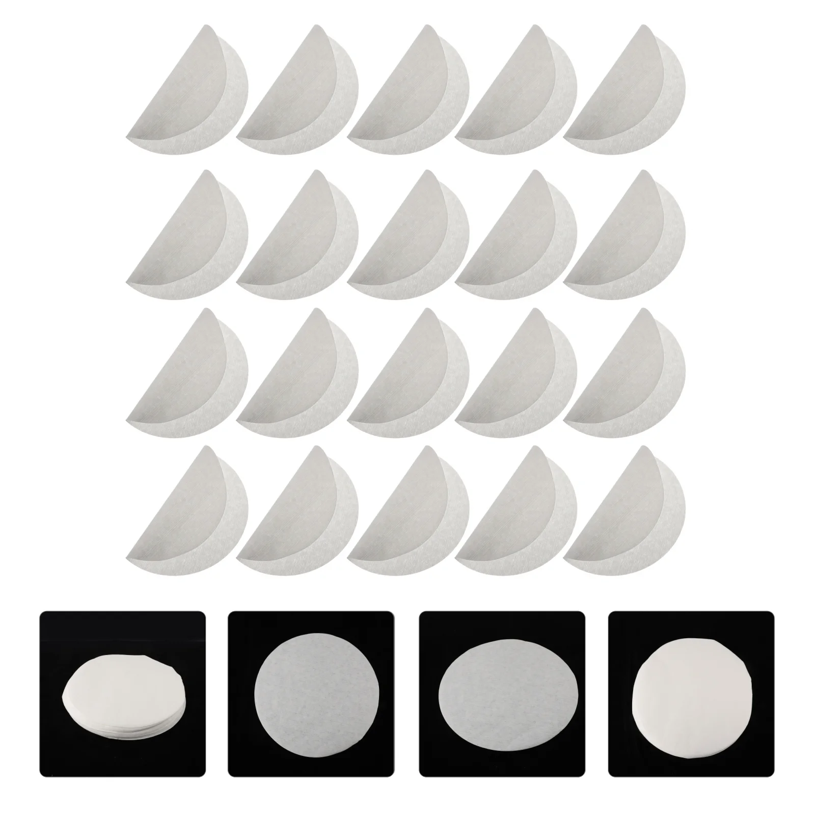 

100pcs Disposable Bird Cage Liners Paper Absorbent Parrot Cages Cushion Pad Mat
