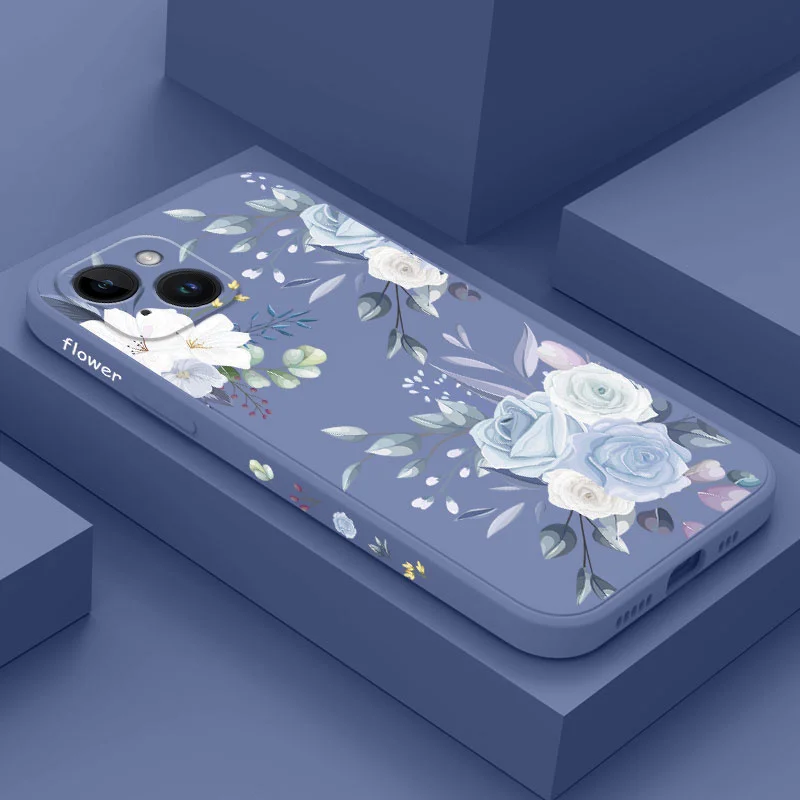 Силиконовый чехол для iPhone 15 14 13 12 11 X XR XS SE2 SE2020 8 7 6 6S Plus Pro Max Mini