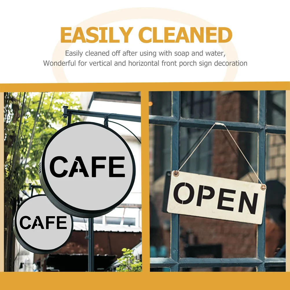 

36 шт., трафареты с буквами алфавита для детей