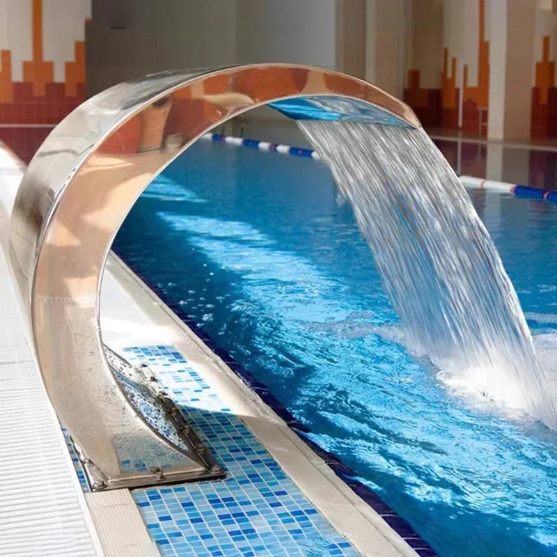 Распылительная насадка для бассейна массажная из нержавеющей стали плечо шея и