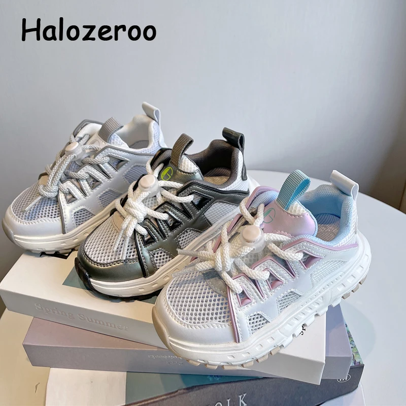 

New Spring Kids Sport Sneakers Baby Boys Brand Running Shoes Children Casual Sneakers Girls Fashion Chunky Sneakers Trainers
