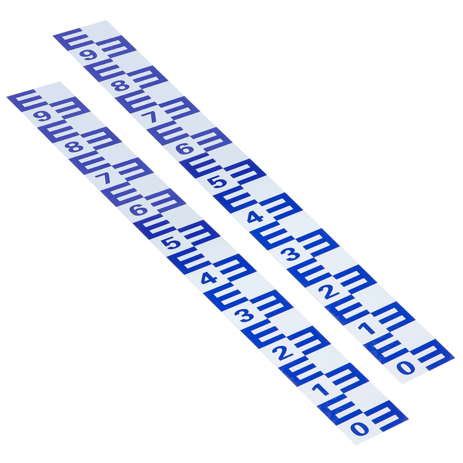 2 шт. водонепроницаемые самоклеящиеся приборы для измерения уровня воды в