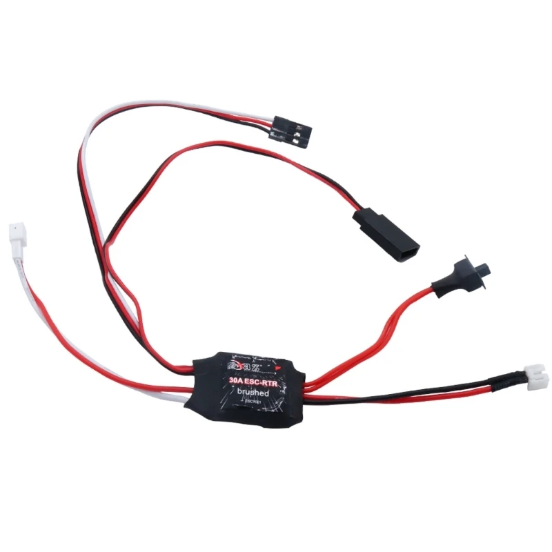 

Матовый Электрический регулятор скорости с функцией тормоза 30A ESC для радиоуправляемого автомобиля 1/24