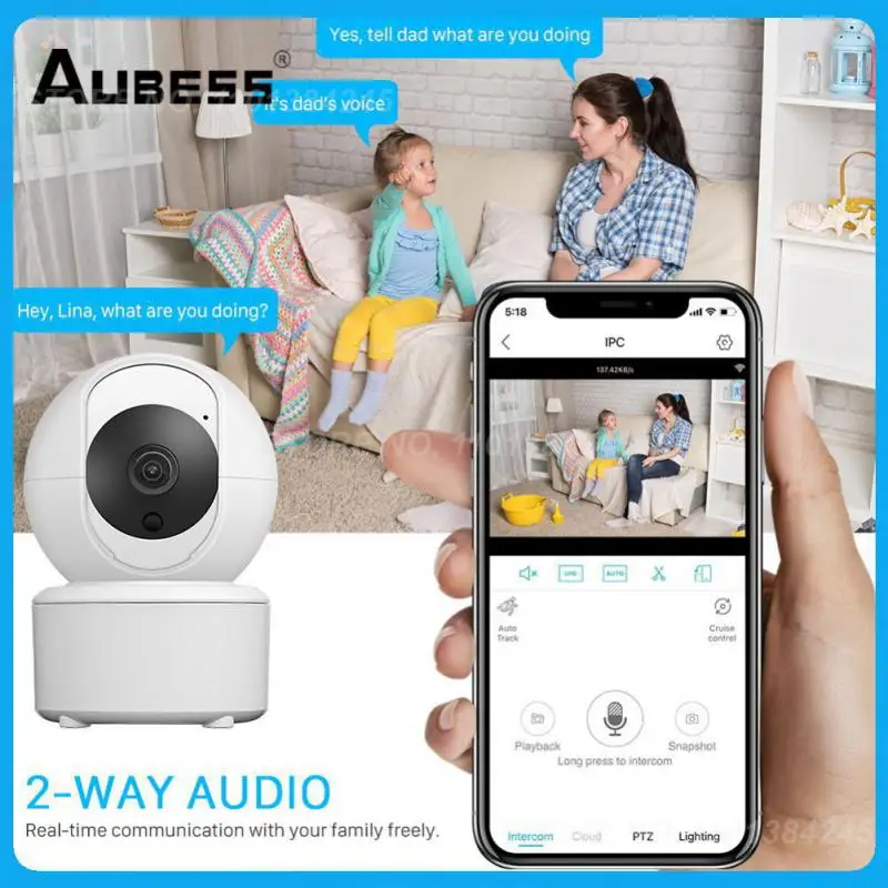 

Ip-камера видеонаблюдения с датчиком движения, 3 Мп, Wi-Fi