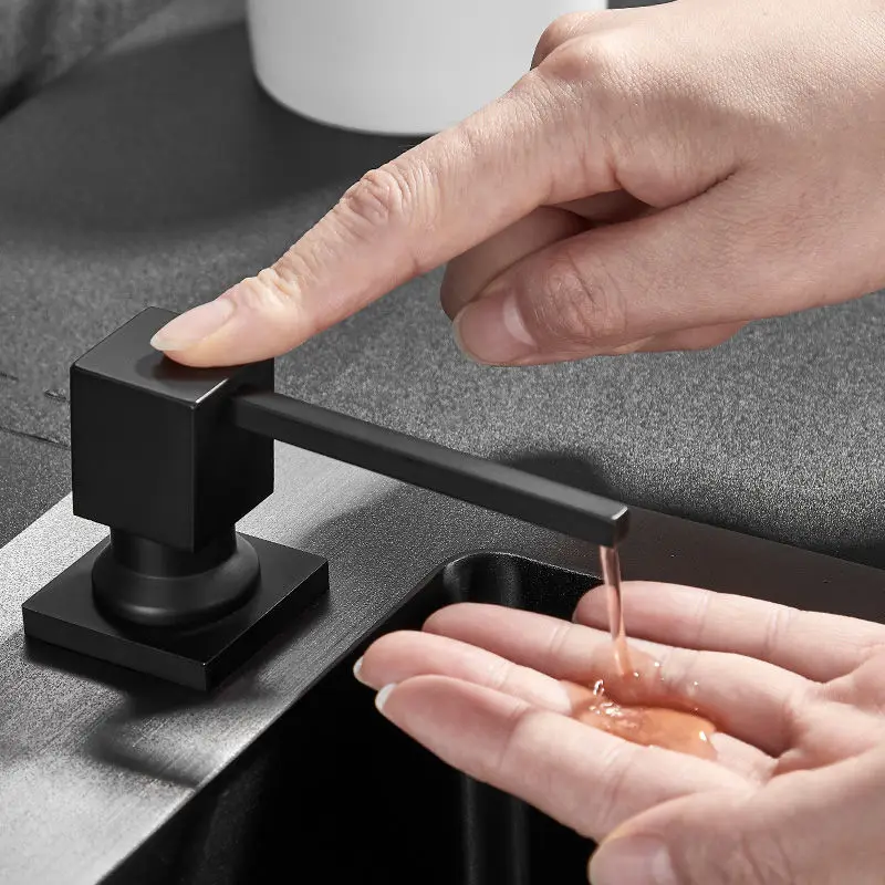 

Sink Soap Dispenser With Extension Tube Kit Liquid Soap Dispenser Kitchen Sink Brass Pump Head Bathroom Sink Soap Dispenser