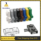 Детали для сборки MOC 21445, Модифицированная пластина 1x2 с держателем колеса, детали конструктора, Обучающие Подарочные игрушки сделай сам