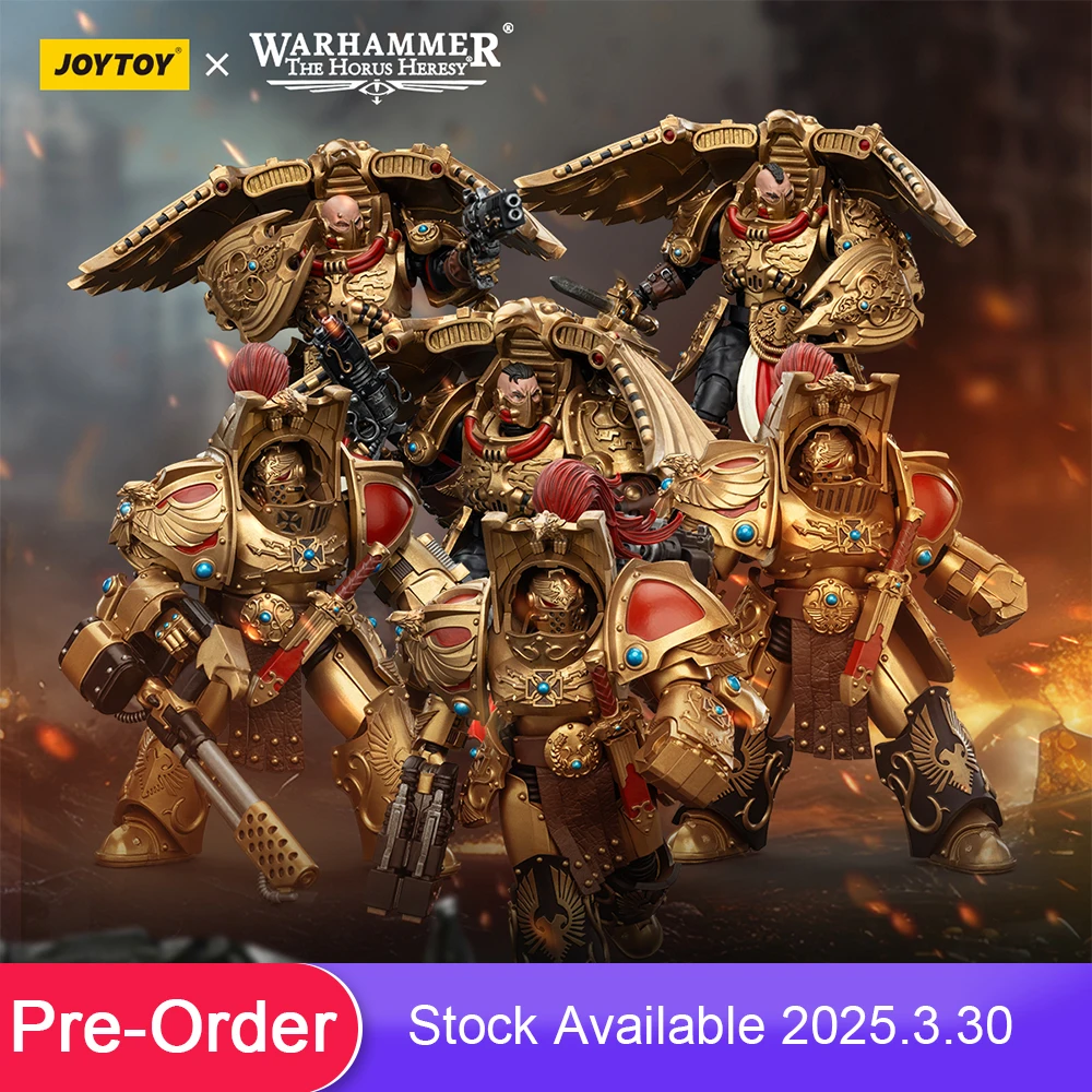 Фото [Предзаказ] JOYTOY Warhammer 40k 1/18 Фигурка Новое поступление Полная серия Legio Custodes Aquilon Terminator Squad 6Styles №1
