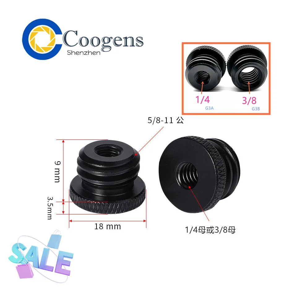 

New And High Quality Camera Screw Photography Mini Laser Level Connecting Screw Bracket Tripod Adapter Accessories