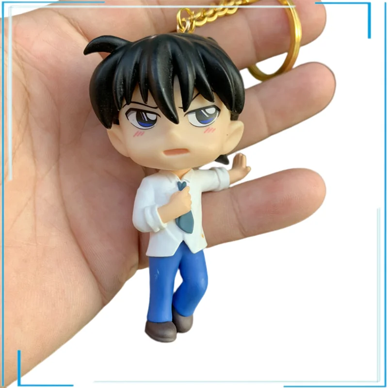 

Bandai Genuine Japanese Anime Detective Conan Conan Edogawa Kudou Shinichi Mouri Kogorou Different Style Models Key Chain