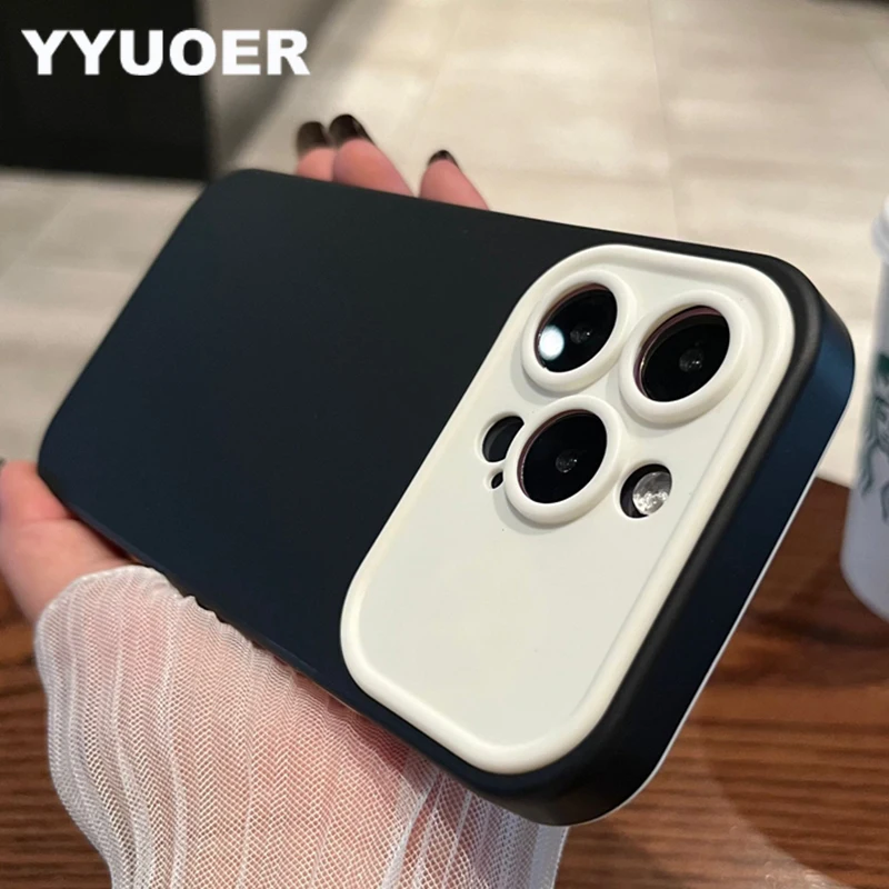 

Candy Color Soft Silicone Bumper Phone Case For iPhone 14 13 12 11 Pro Max X XR XsMax Camera Protection Shockproof Cover Coque