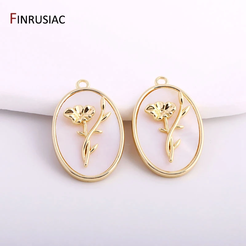 

Латунная подвеска в виде цветка, покрытая золотом 14 к, минималистичные подвески для самостоятельного изготовления сережек, ожерелий, ювели...