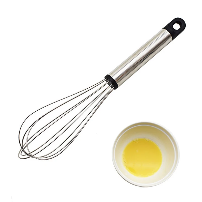

New Whisks Stainless Steel with Loop Balloon Egg Wire Set Whip Mix Stir Beat Chocolates Cream Kitchen Cooking Cake Tools Gadgets