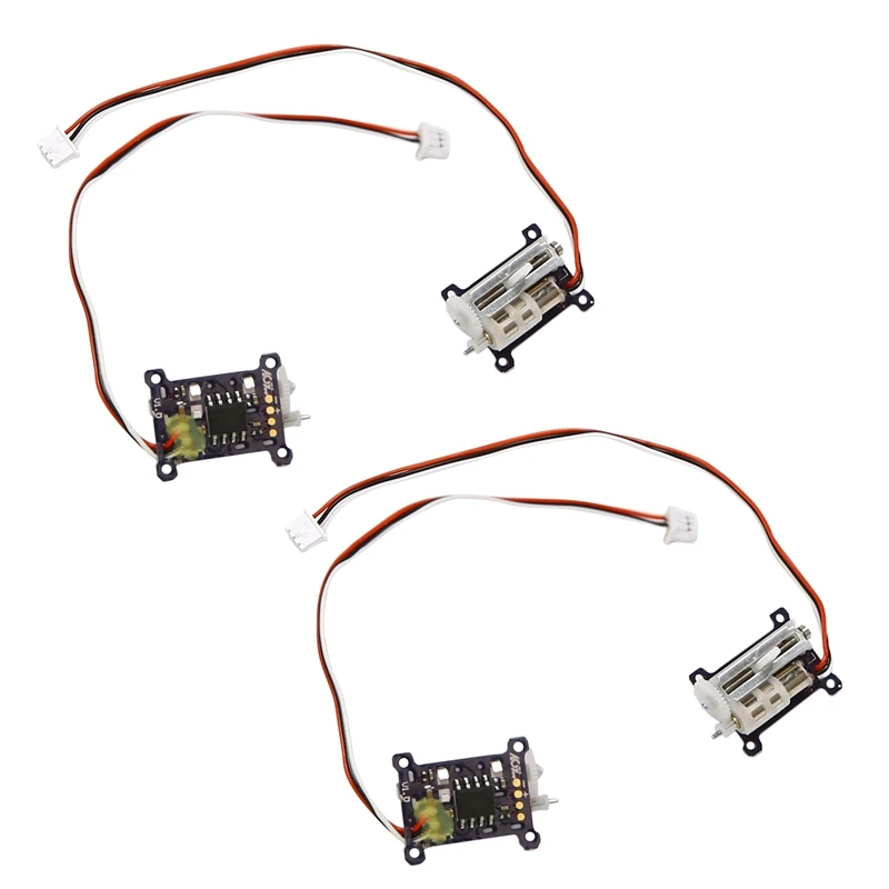 

2 Pair Digital Ultra Micro-Type 1.5G Linear Servo Tiny For Aircraft Servo Tester 3.7V-5V Servo Micro-Analog