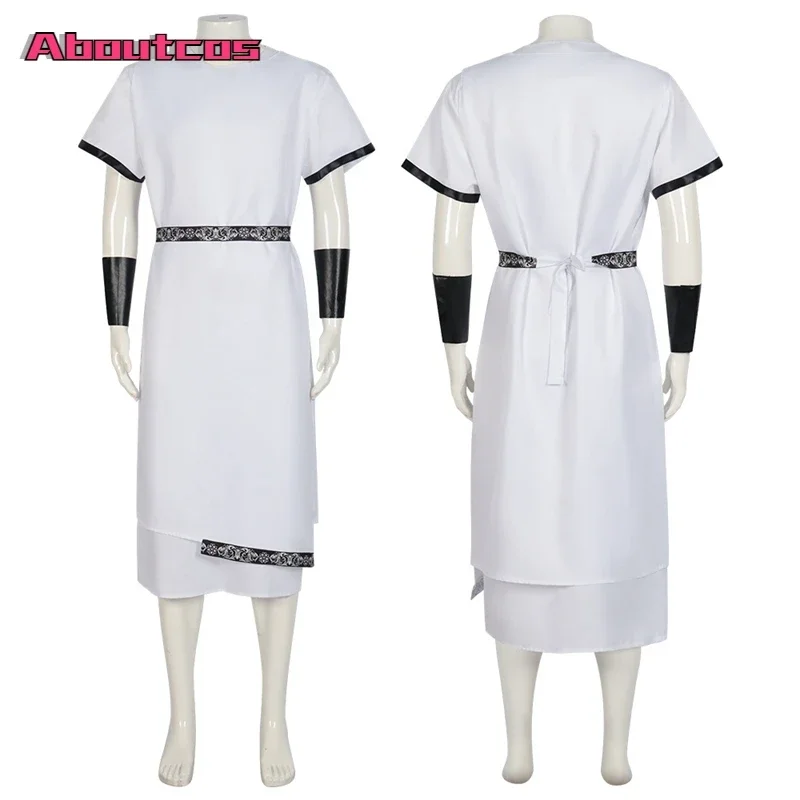 Хэллоуин Белый Самурай Aboutcos Костюм Сценический Косплей