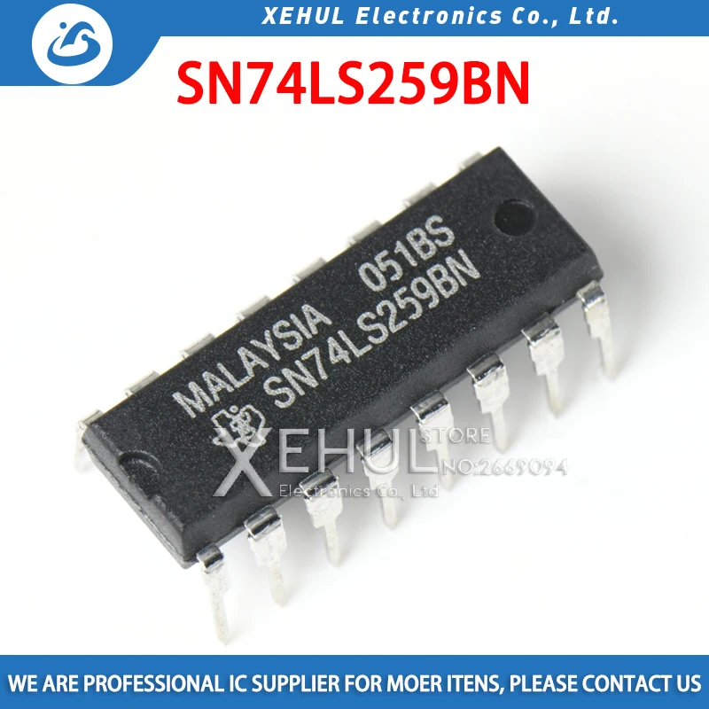 

10 шт./50 шт. Бесплатная доставка SN74LS259N 74LS259AN HD74LS259P hd74ls74259 ls259 74LS259P DIP-16 Новинка