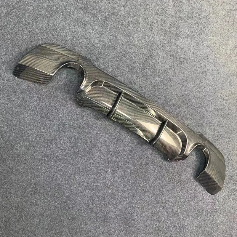 Задний диффузор для BMW E92 E93 M Tech спортивный бампер 2007-2013 настоящее углеродное