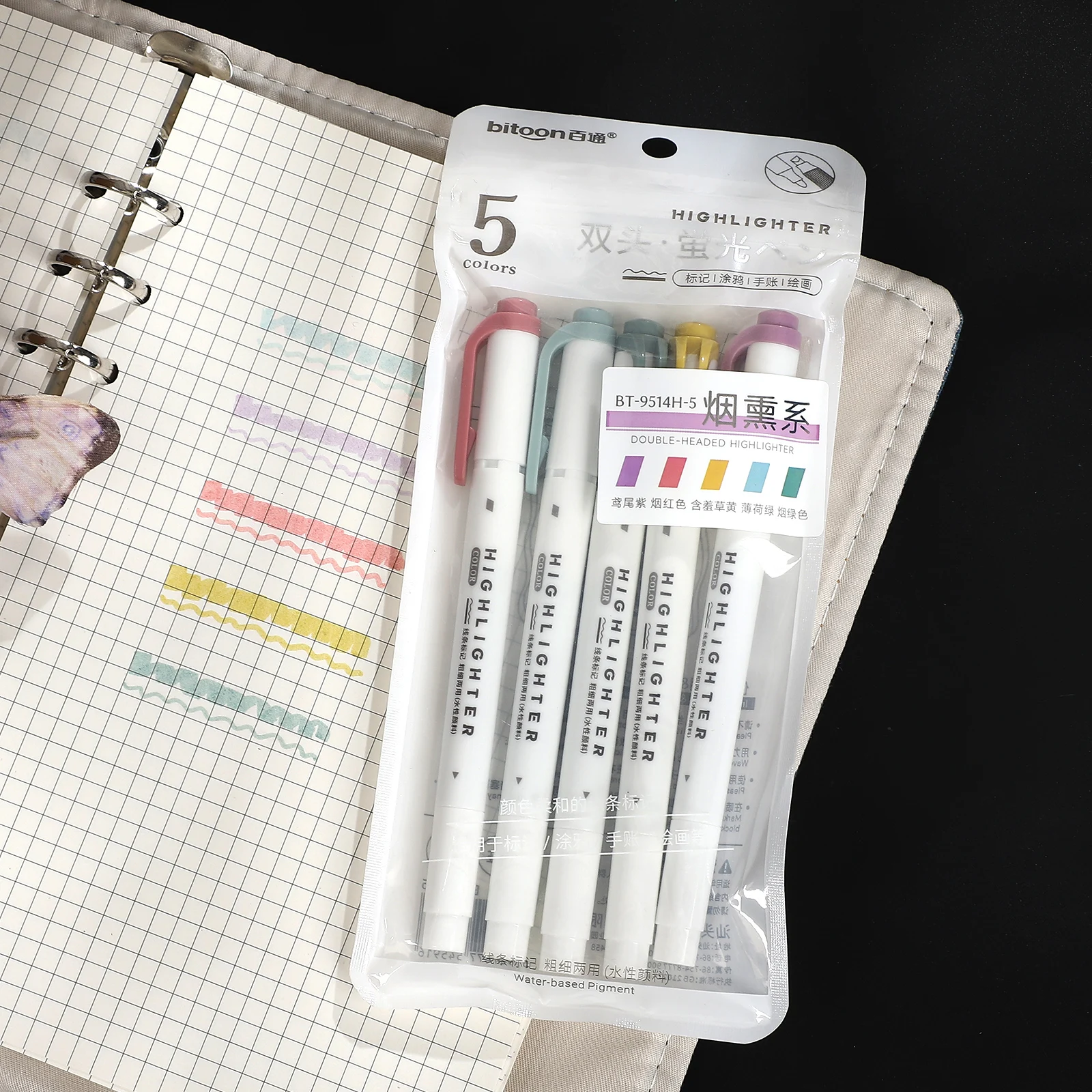 

Двусторонние маркеры JIANWU Morandi цвета