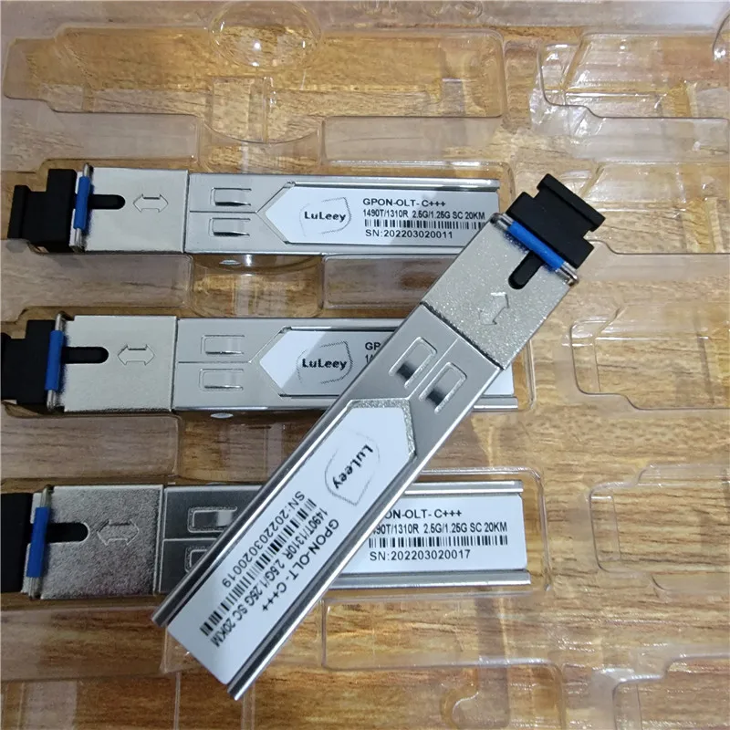 

Оптический модуль GPON OLT C +++, PON 7db SC, универсальная версия передачи 2,5G, оборудование 20 км, совместим с Fiberhome BDCOM