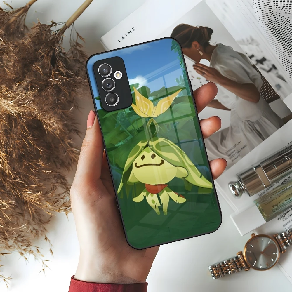 Фото Милый чехол для телефона Genshin Impact Aranara для Samsung Galaxy S26 S25 Edge S23 S22 S24 A37 A17 A16 A26 A57 A27 A56 Ultra Plus Fe Co №3