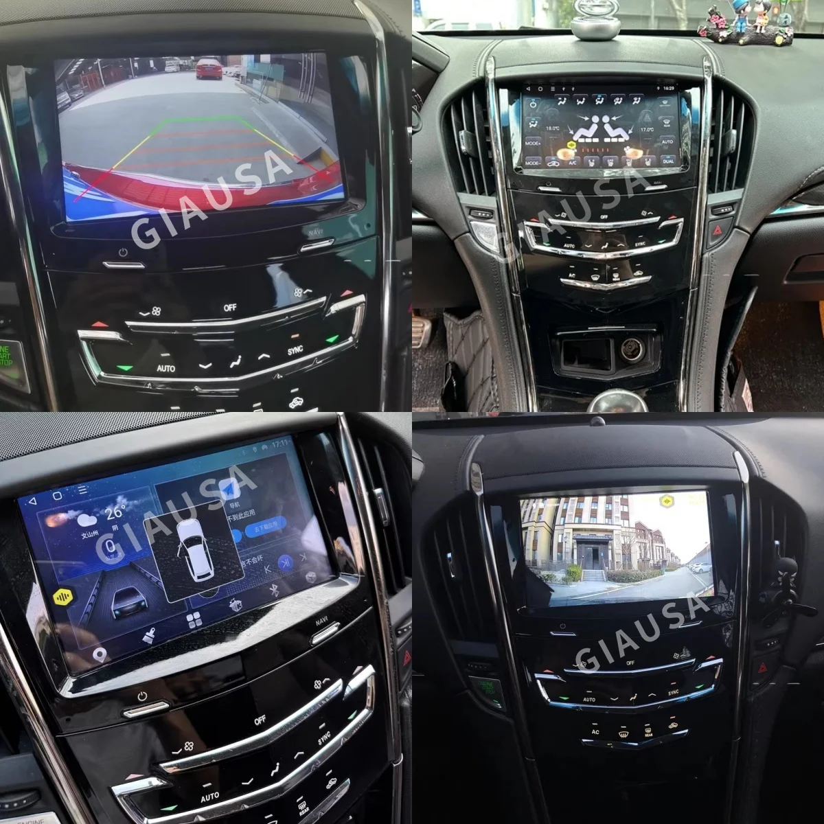 Автомобильный радиоприемник на Android 13 для Cadillac Escalade ATS ATS-L XTS CTS SRX 2011-2019