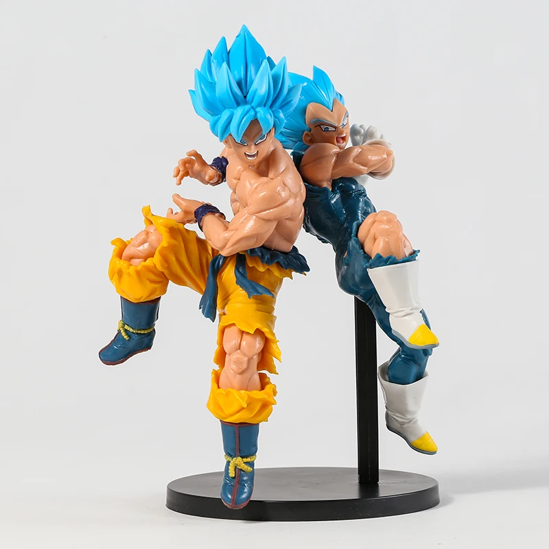 Фигурка из ПВХ Драконий жемчуг Super Saiyan Blue Son Goku Vegeta фигурка подарок |