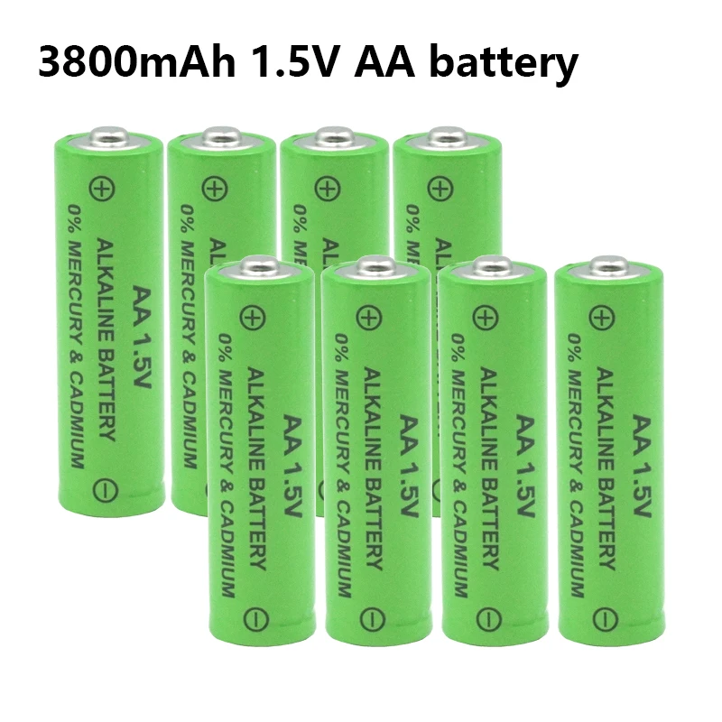 Перезаряжаемая батарейка AA 3800 мАч 1 5 в NIMH 2A для дистанционного управления часами