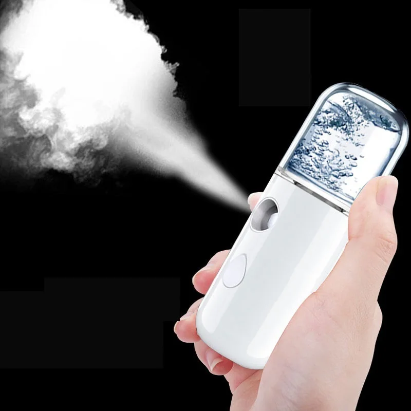 

Face Spray Beauty Instruments Portable Nano Mist Sprayer Facial Body Nebulizer Steamer Moisturizing Skin Care Mini 30ml