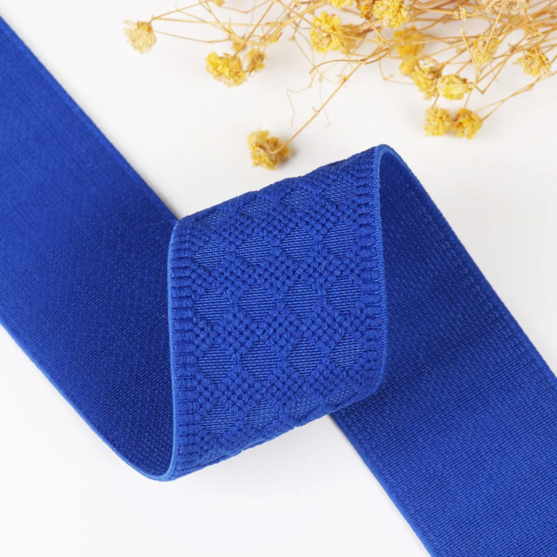 Эластичная нейлоновая лента 180 см (2 ярда) 40 мм 7 цветов