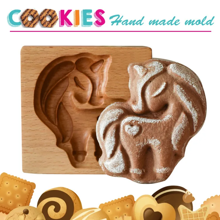 

Деревянная форма для печенья MOONBIFFY сердце