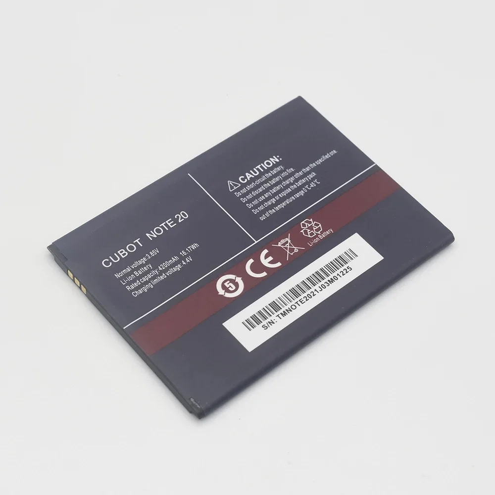 

New Battery High Quality 0 Cycles Compatible NOTE 20 For Cubot Note 20 Note20 / Note 20 Pro Replacement Lithium Sufficient phone