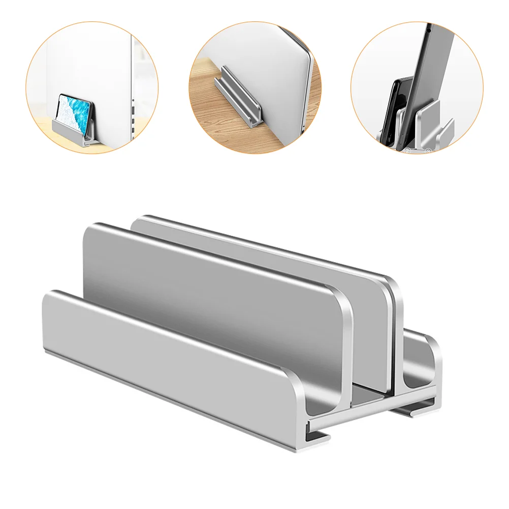 

1Pc Laptop Stand Office Vertical Home Desktop Stand Holder Tablet Holder Laptop Holder
