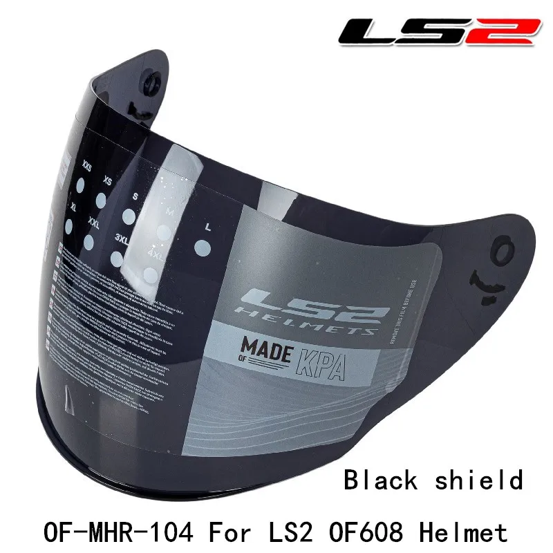 

LS2 OF608 щиток для шлема оригинальный LS2 стекло для шлема OF-MHR-104 сменный щиток козырька