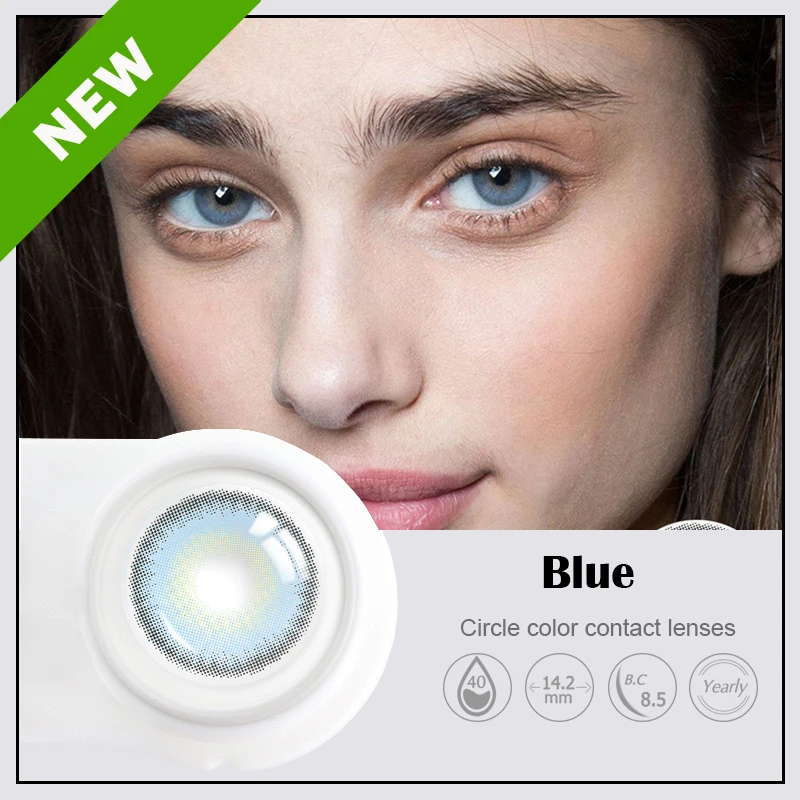 color contact lenses for eyes 1 pair color lens eyes yearly use colored pupils for eyes contacts circle brown gray green lenses free global shipping