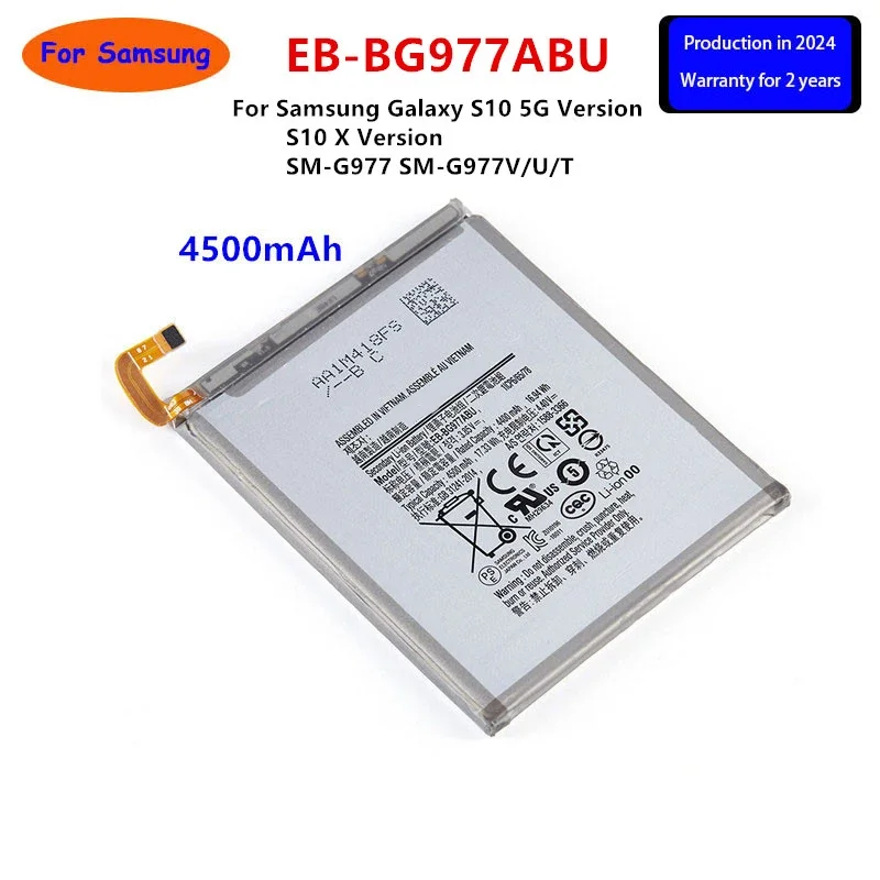 Совершенно новый аккумулятор EB-BG977ABU 4500 мАч для Samsung Galaxy S10 5G версия X SM-G977 SM-G977V/U/T