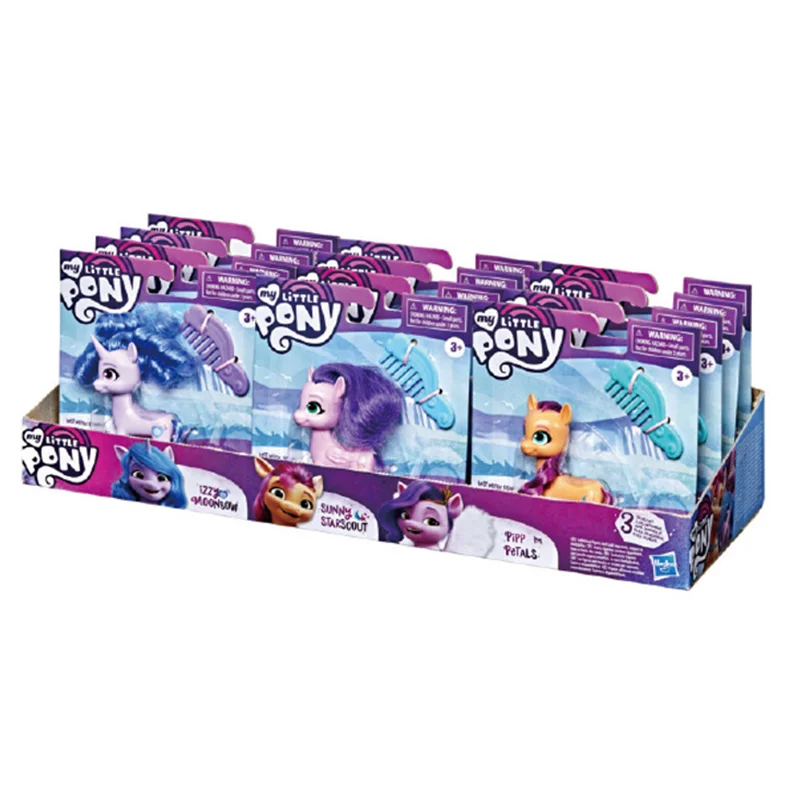 

Hasbro My Little Pony G5 Big Movie Sunny Comb Hair Izzy Moonbow Sunny Starscout Plpp Cute Kawaii Dolls Anime Figure