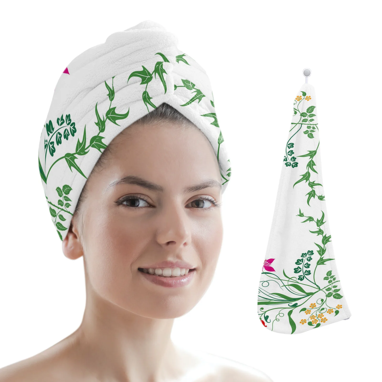 

Декоративные лепестки, женское Впитывающее быстрое полотенце из микрофибры для волос