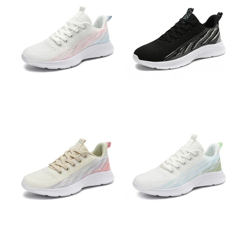 Sneakers Women's 2022 New Breathable Casual Shoes Flat Female Travel Shoes Student Running Shoes Outdoor Sport Fashion