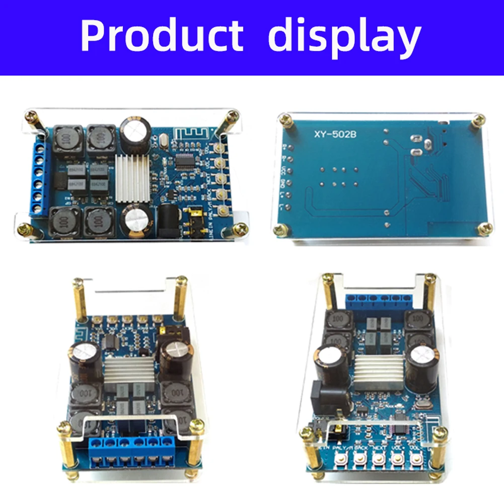 2*50W Digital High Power Amplifier Board DC4.5-27V TPA3116D2 Dual Channel Stereo Home Music Wireless Speaker Audio - купить по