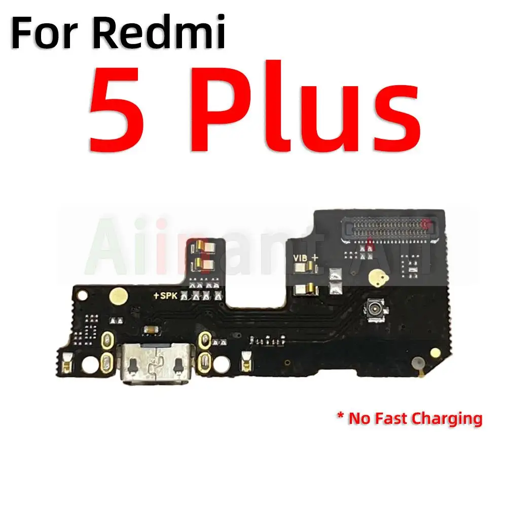 Оригинал для Xiaomi Redmi Note 5 5A Pro Plus Prime Быстрая зарядка USB зарядное устройство плата